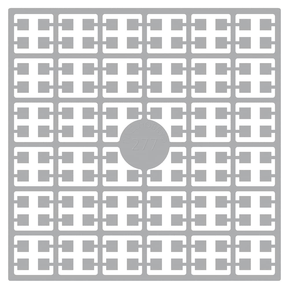 Pixelhobby Pixelmatje kleur grijs 277