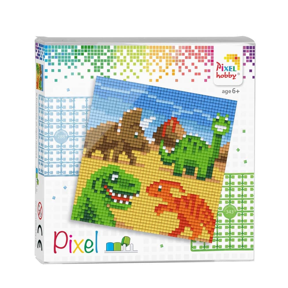 Pixelhobby Complete Set Dinosaurussen