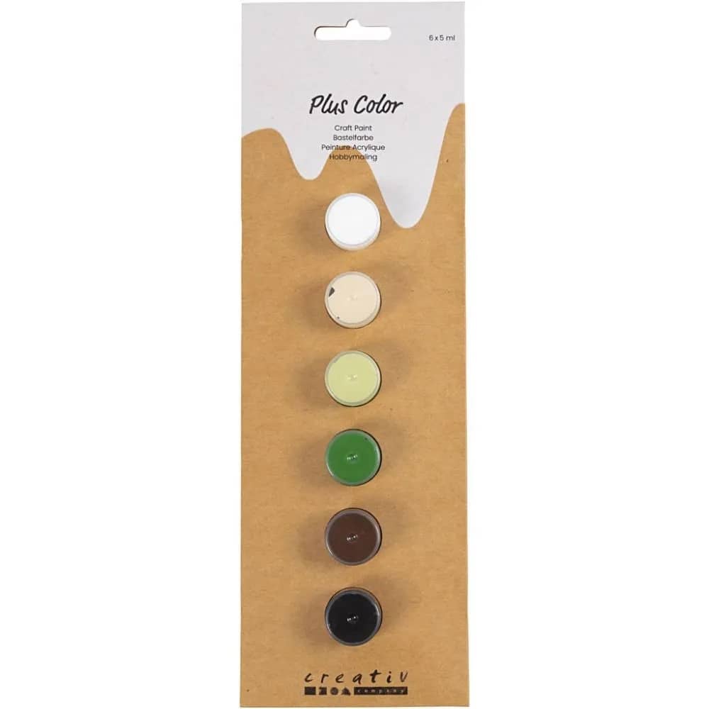 Plus Color Hobbyverf - Natuurlijke kleuren