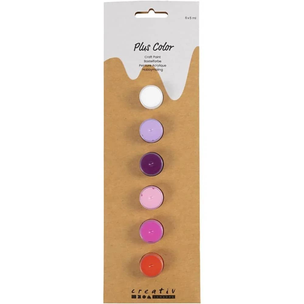 Plus Color Hobbyverf - Paars/Roze harmonie