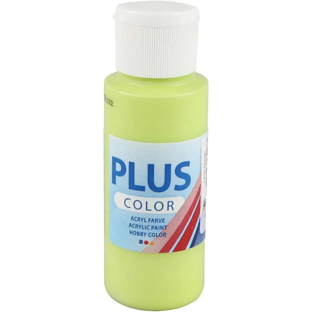 Flesje Plus Color Hobbyverf lime groen