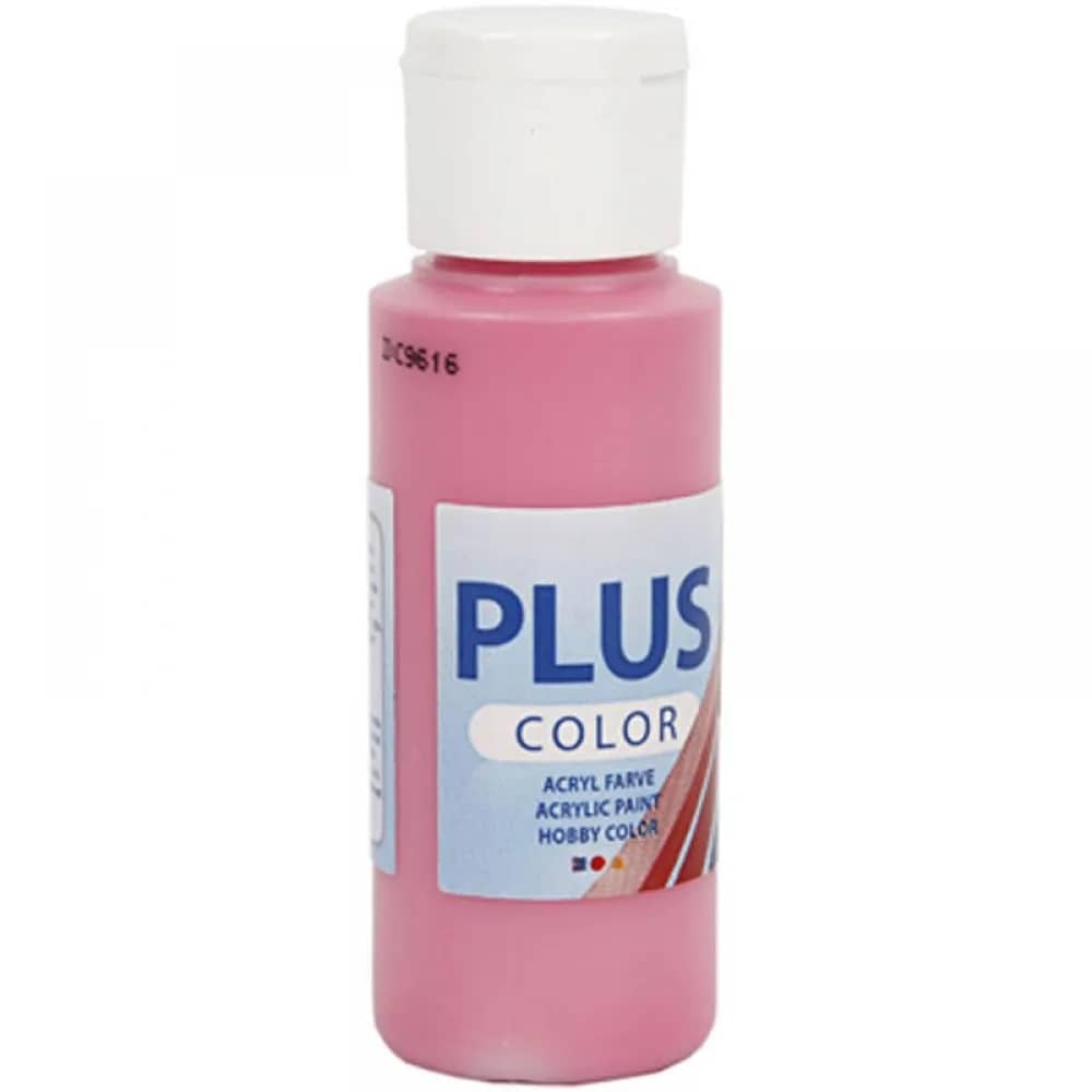 Flesje Hobbyverf van Plus Color - kleur roze