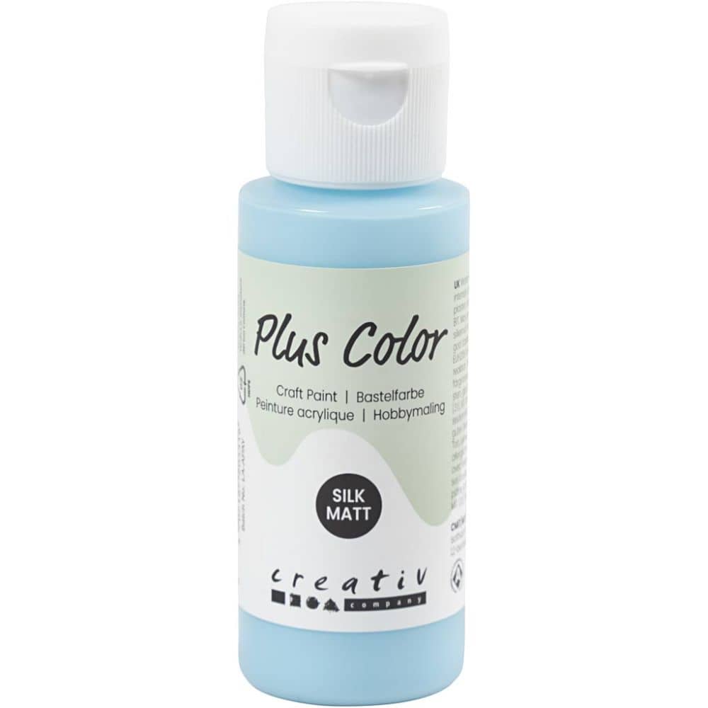 Flesje Hobbyverf Plus Color kleur ijsblauw