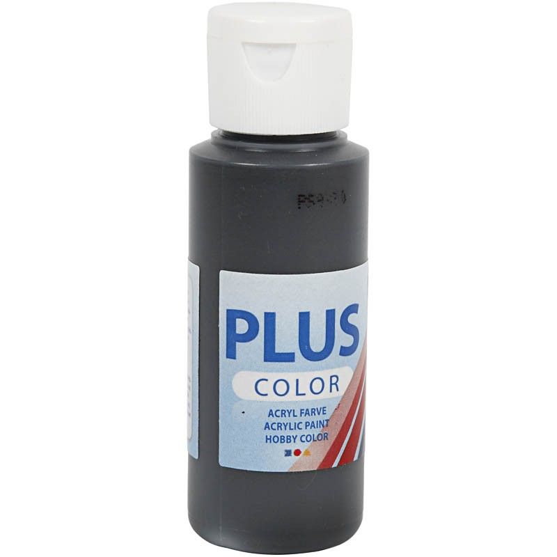 Flesje Plus Color Hobbyverf zwart
