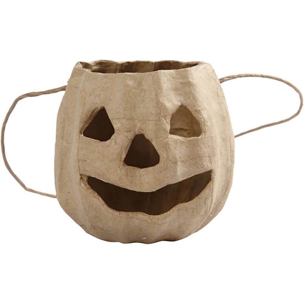 Halloween Pompoen Mandje van papier-maché