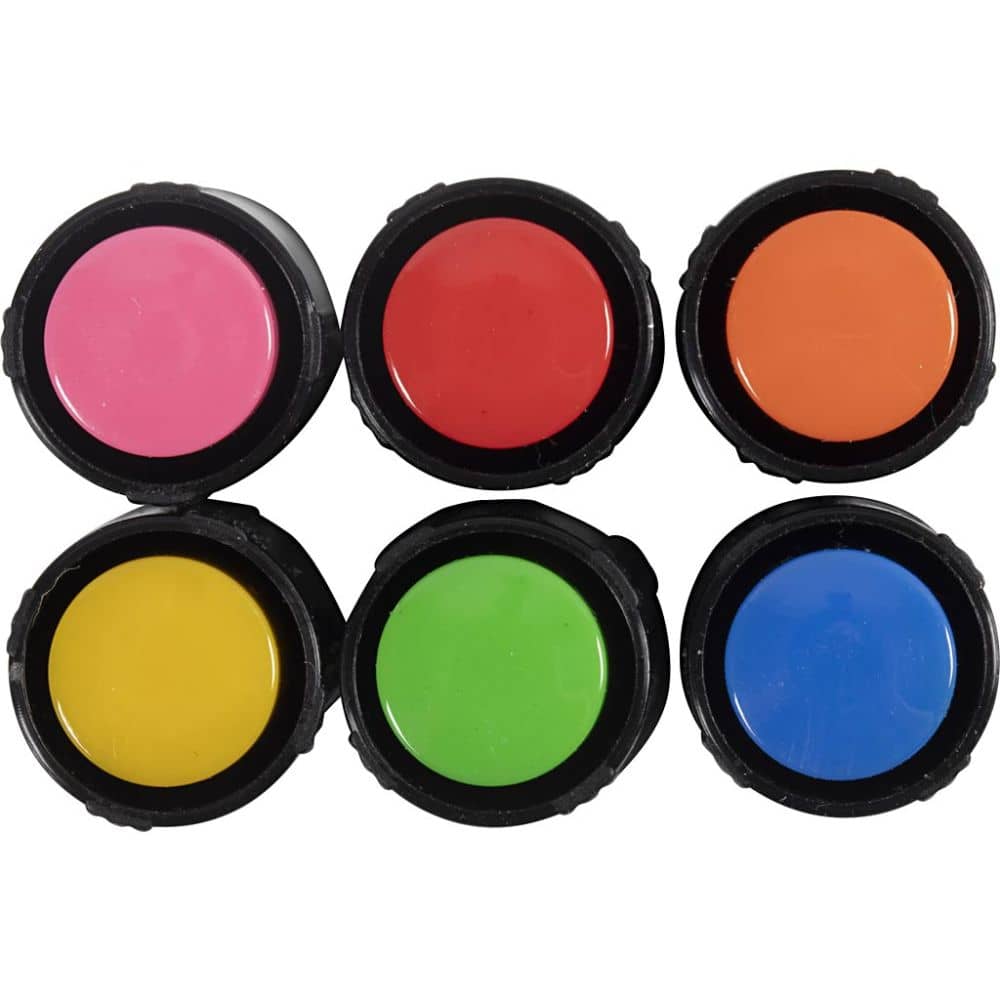 Porseleinstiften | 6 kleuren | 1-4 mm | Dekkend