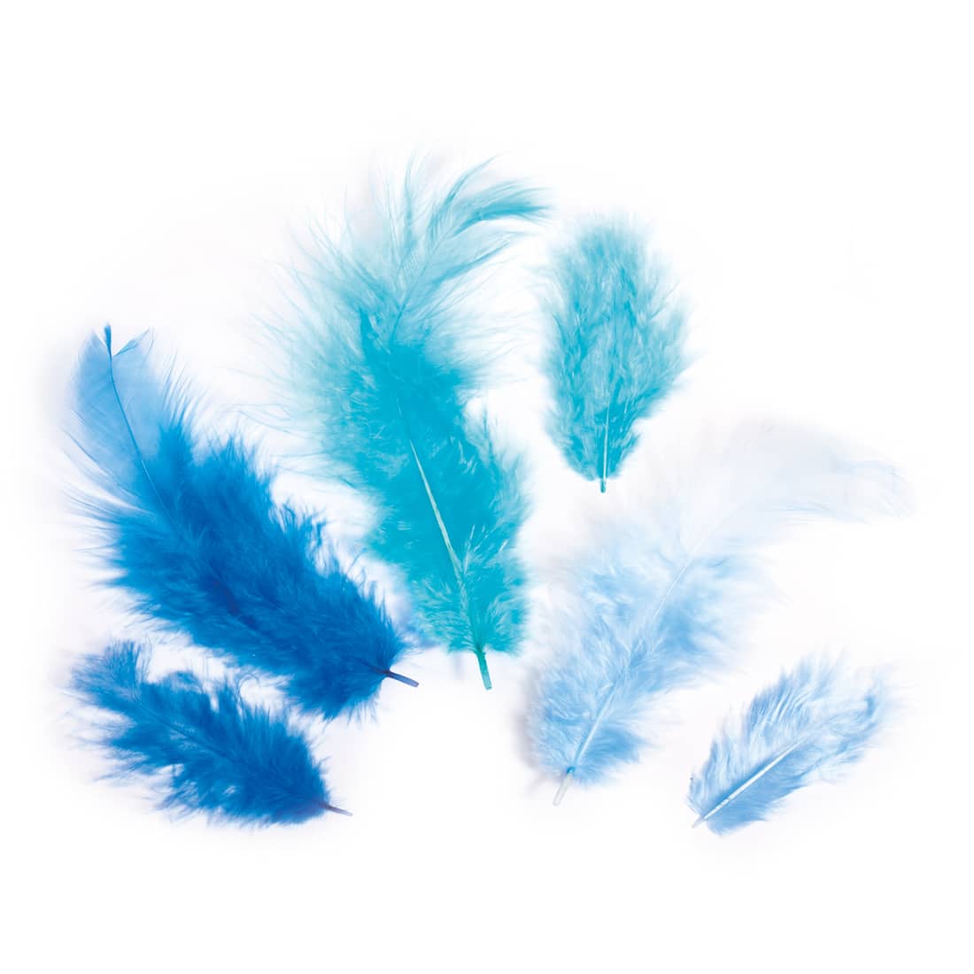 Blauwe veren Rayher