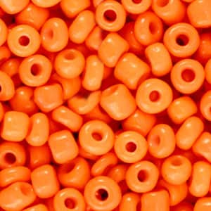 Rocaille kralen neon oranje