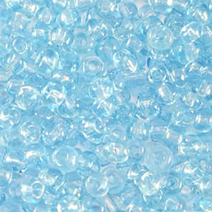 Rocaille kralen 3 mm kleur lichtblauw