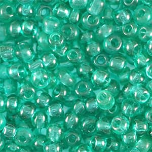 Rocaille kralen 3 mm kleur petrol 
