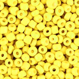 Rovaille kralen 3 mm Neon geel