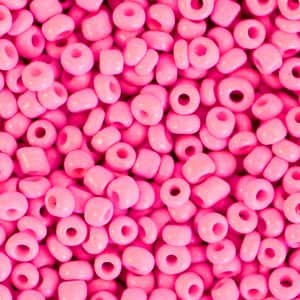 Rocallies kralen 4 mm Bubble gum pink