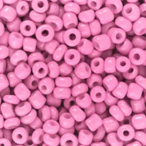 Rocaille kralen 4 mm Deep Pink