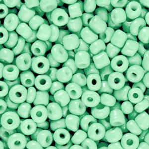 Rocailles kralen 3 mm Jade