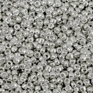 Rocaille kralen 3 mm Zilver