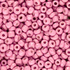 Rocaille kralen 3 mm roze