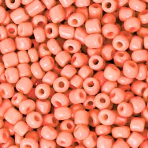 Rocailles apricot oranje 3 mm