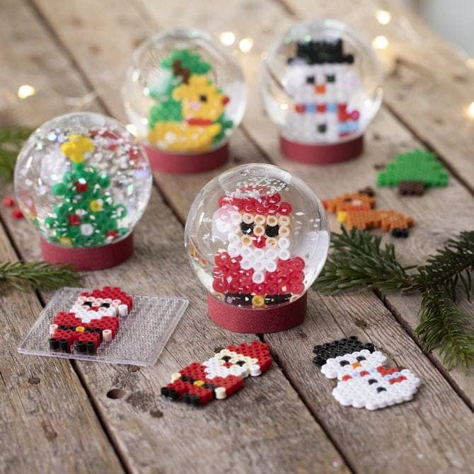 Sneeuwbollen knutselen Kerst
