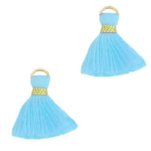 Sieraden Kwastjes 1,5 cm | 5 st | Keuze uit 3 kleuren