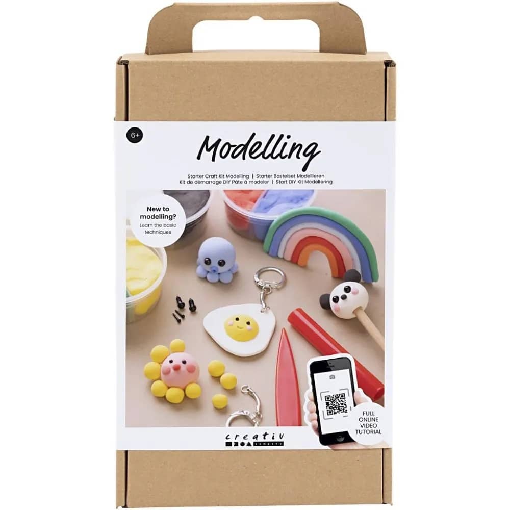 Knutselpakket Boetseren - Silk Clay figuren