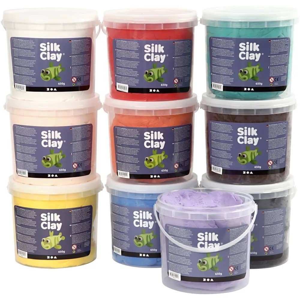 10 emmers Silk Clay