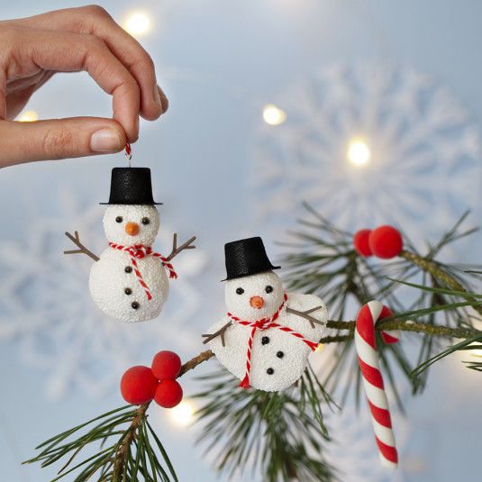 Sneeuwpop accessoires | Hoeden, Neuzen en Armen