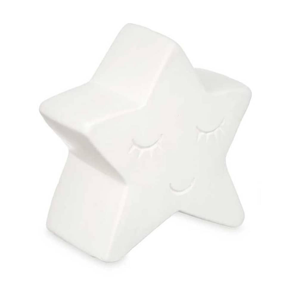 Spaarpot Ster | Wit | 12,8 cm