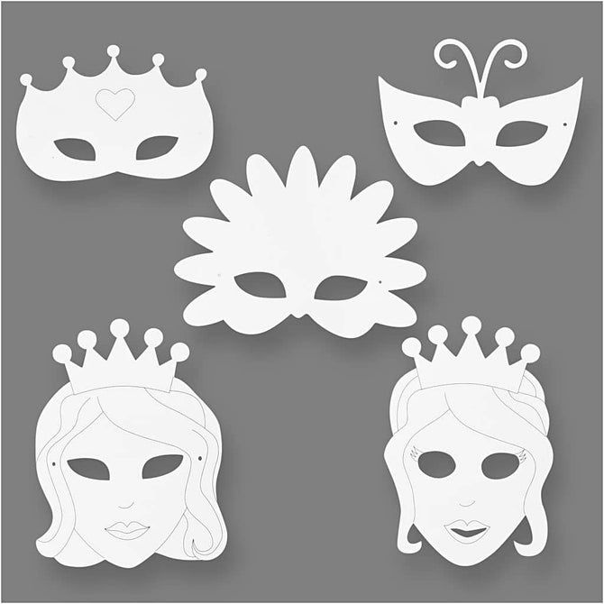 Sprookjesmaskers van Karton | 16 st