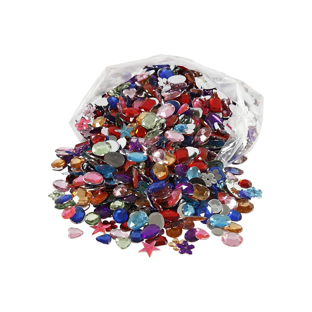 Strass stenen Mix 1600 st