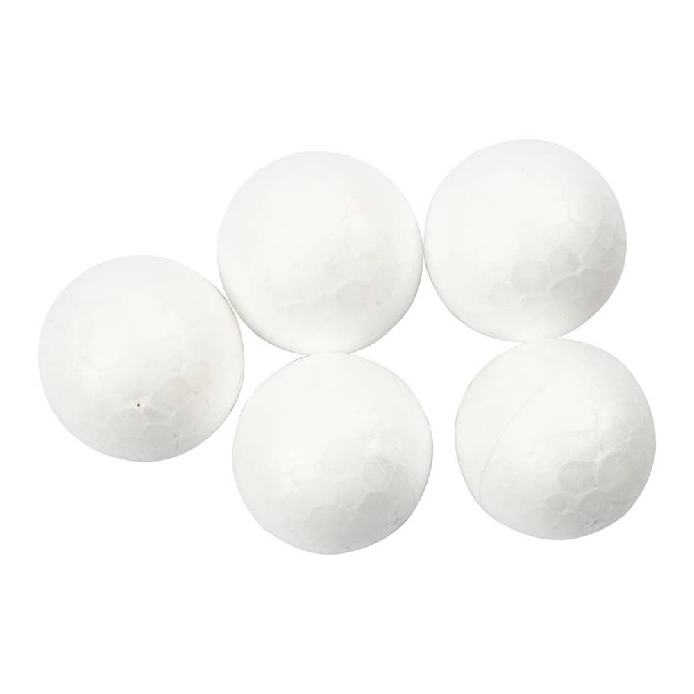 Styropor ballen 2 cm - 10 stuks