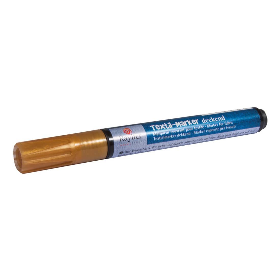 Textielstift kleur Goud metallic