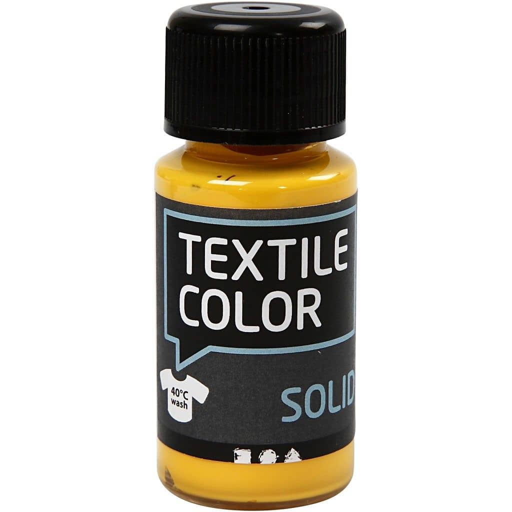 Textile Color Solid | Dekkende textielverf | Keuze uit 6 kleuren | 50 ml