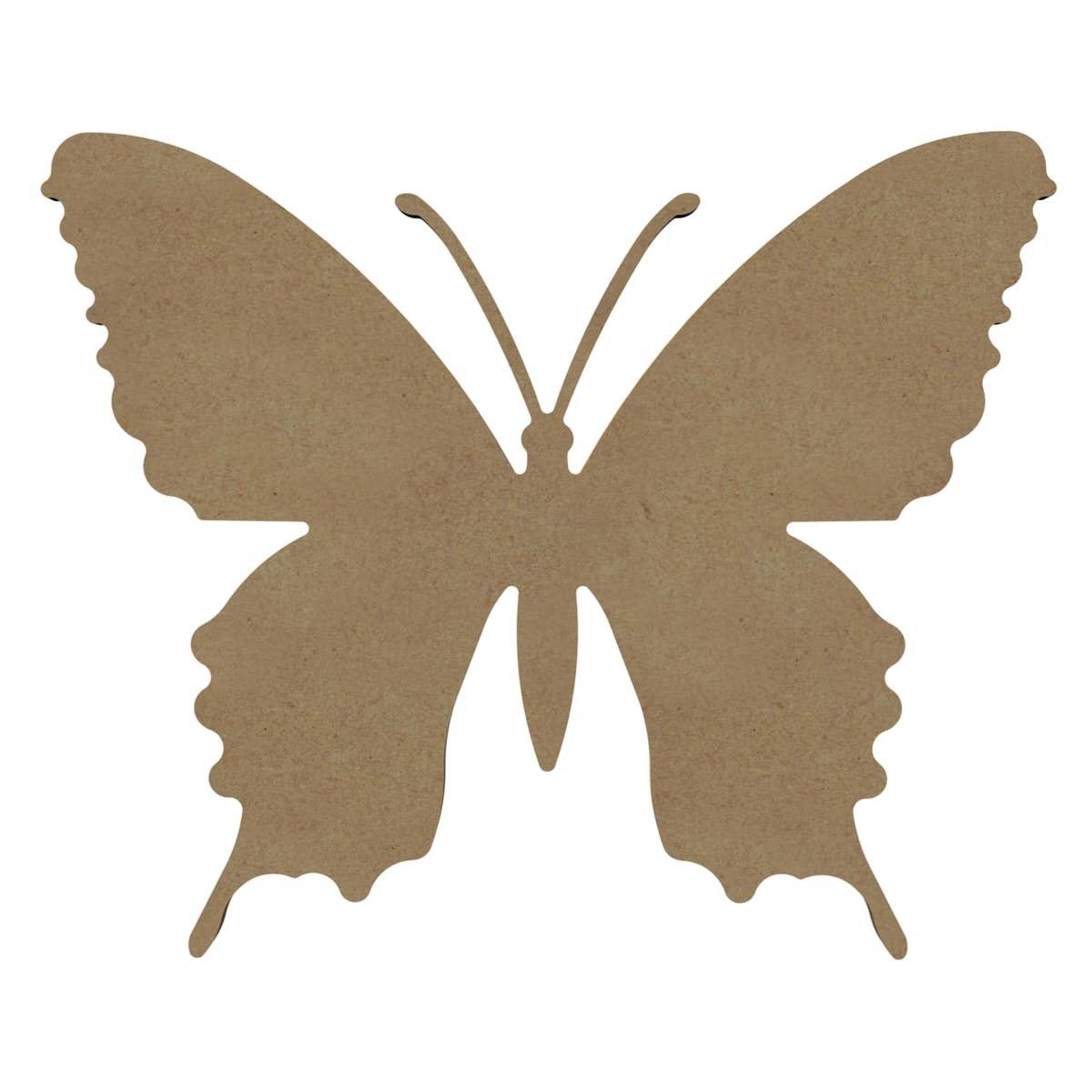 Houten Figuren: Vlinder - 15 cm
