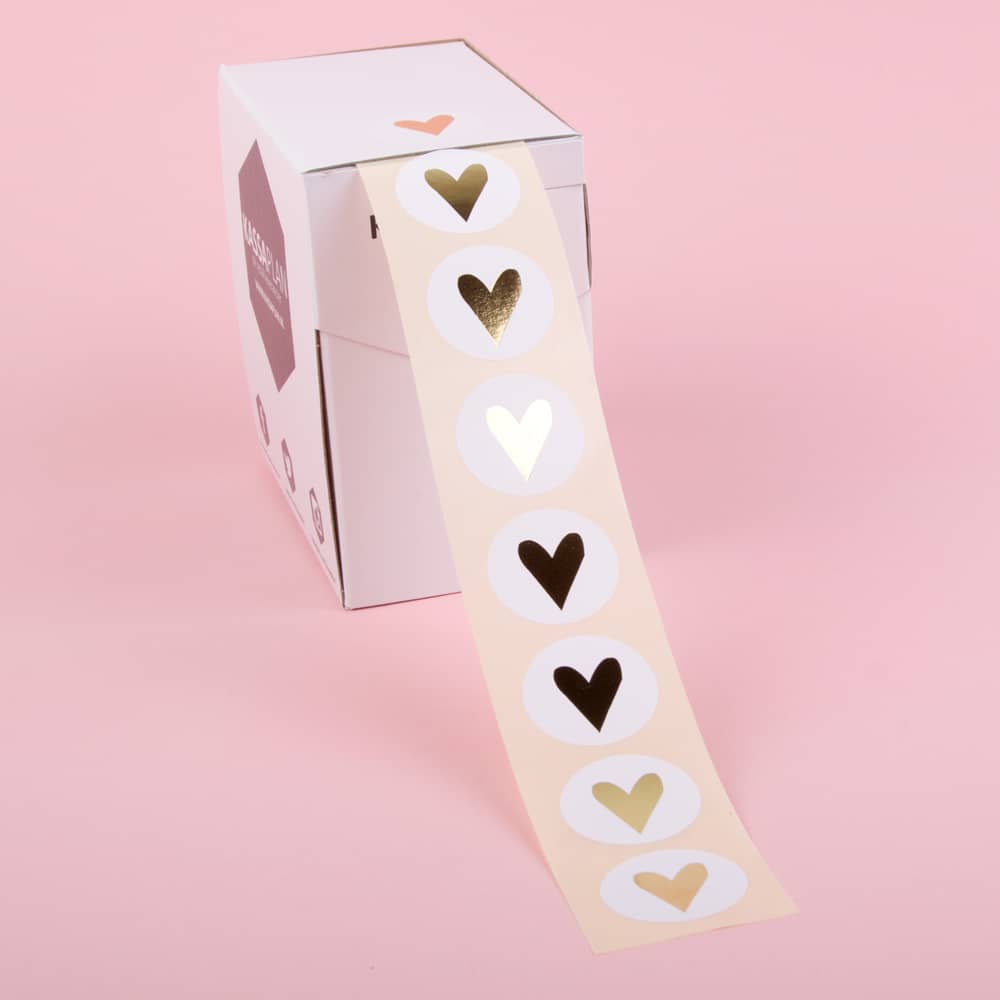 Wensetiket Gouden Hart