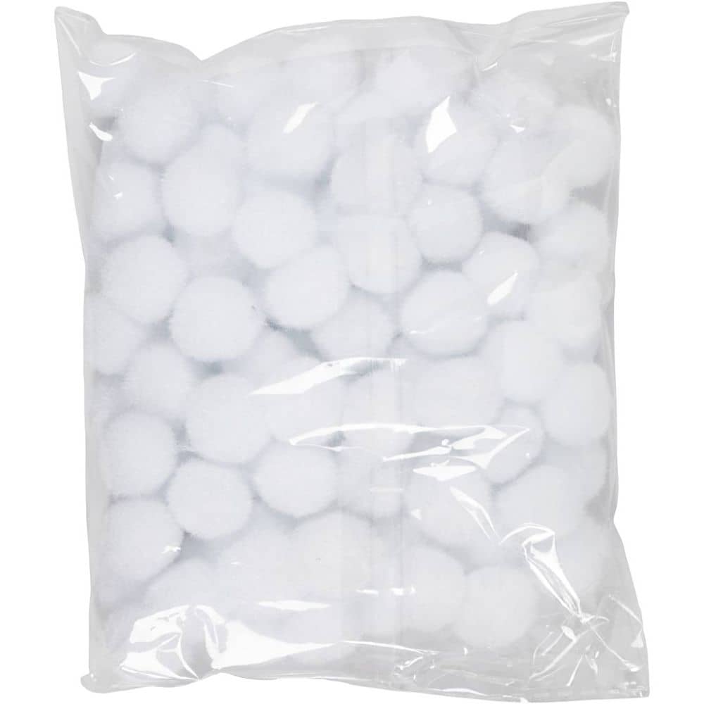 Witte Pompoms