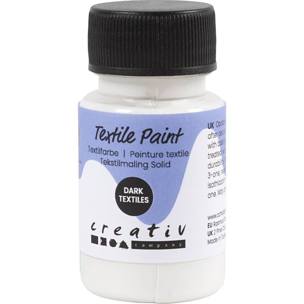 Dekkende Textielverf | Diverse kleuren | 50 ml