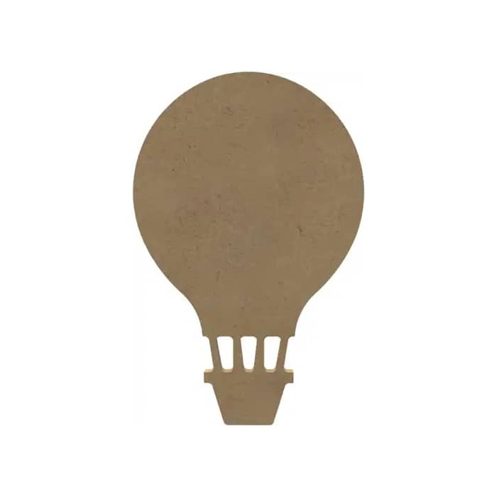 Houten figuren: MDF Luchtballon