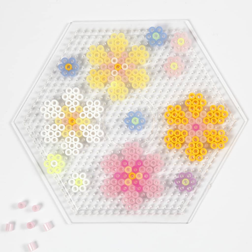 Strijkkralen knutselen - Bloemen maken